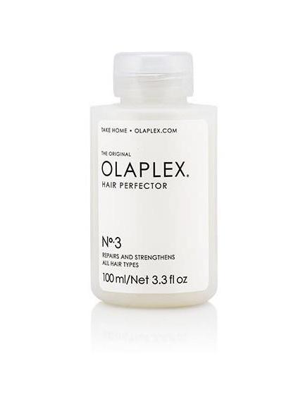 Olaplex No.3 hair protector product bottle on white background